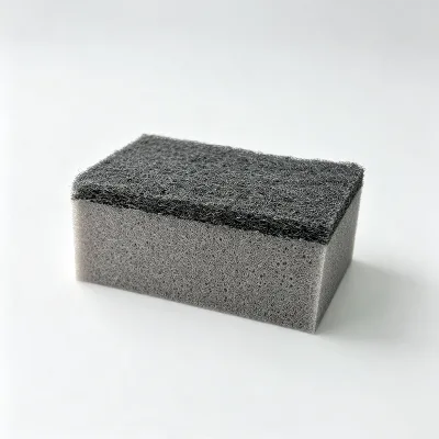 PU Custom Shape Scouring Pad Heavy Duty Oil Removal & Non-Stick Easy Rinse Clean Kitchen Dish & Pot Scrubber