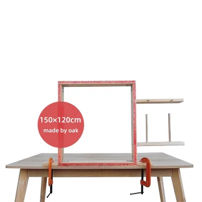 DIY Carpet Tufting Frame Carpet Tack Tufting Frames Easy Self Assembly Wood Tufting Frame With Yarn Holder