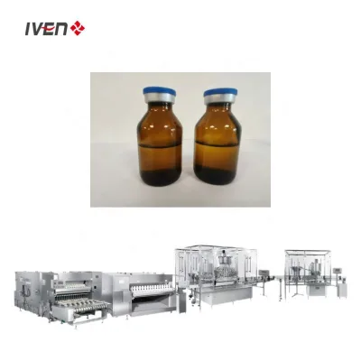CE ISO GMP Glass Bottle 3 in 1 Bottling and Packaging Machine Manufacturer