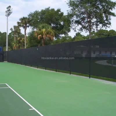 HDPE Tennis Windbreak Net, Windscreen Fence Screen Shade Net, Tennis Court Surround Net