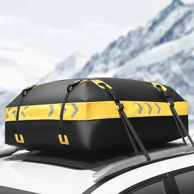 Universal 15-Cube Waterproof Durable PVC Large Capacity Roof Rack Travel Bag