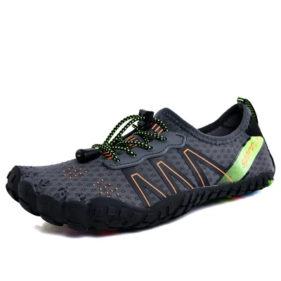 Barefoot Five Finger Aqua Shoes Rubber Breathable Men LANBO ZI-01