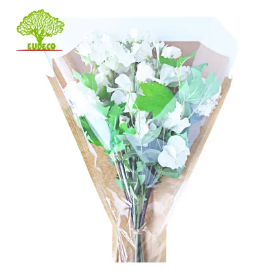 Clear Plastic Flower Sleeves for Bouquet Recyclable Packaging