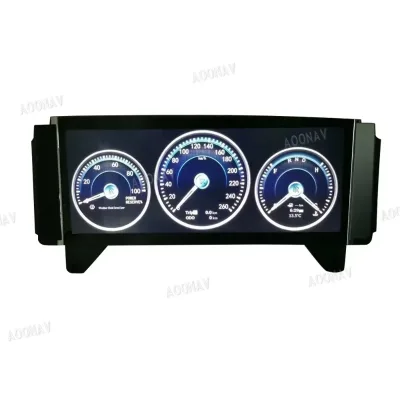 Aoonav 12.3 Inch Dashboard Player for Rolls-Royce Phantom 2004-2013 LCD Digital Cluster Stereo Virtual Speedometers Linux System