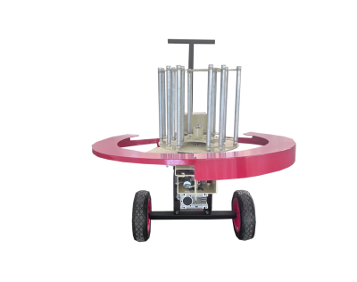 JUNHE 6-Packer Portable Automatic Electric Clay Target Thrower Aluminum Alloy Construction for Sports Entertainment Includes 50