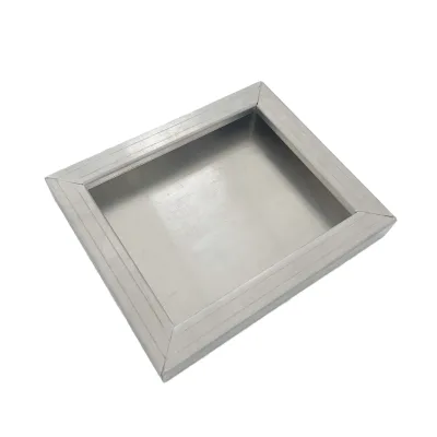 Factory Custom Sizes Decoration Gold Silver Metal Photo Frame Sheet Metal Fabrication Stainless Steel Metal Picture Frames