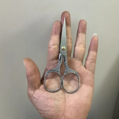Mini Retro Tipped Smooth Stainless Steel Tailor Scissors Chinese-style Embroidery Scissors Zinc Alloy Scissors Nail Clipper