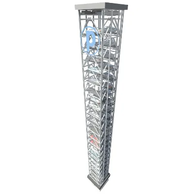 Smart Platform Hydraulic Vertical Horizontal Tower Parking System