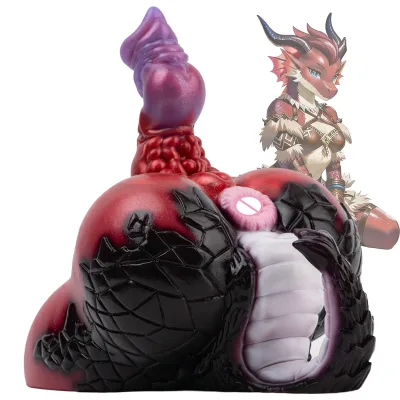 GEEBA Nurturer Priest Fantasy Dragon Male Masturbator Silicone Stroker with Strong Enveloping Sensation and Realistic Experience