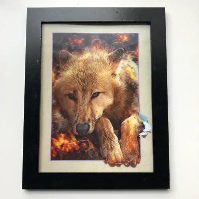 3d / Change Effect 3D Wall Poster Printing Anime Lenticular Poster One Piece for Decoration Gift