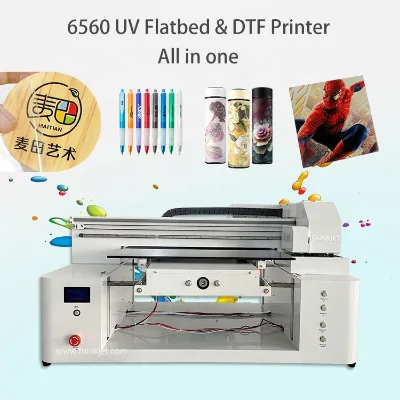 Fninkjet A2 Plus UV DTF Tube Printer with XP600 Print Head Double Head Automatic for Flex Phone Case Leather Wood Glass Acrylic