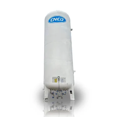 CNCD 30M3 16Bar Stationary Pressure Vessel Vacuum Insulated Cryogenic Lar Ln2 Lo2 Storage Tank