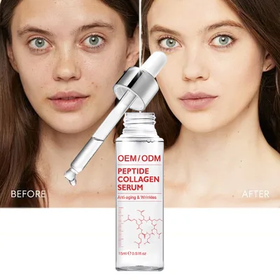 Wholesales Private Label Skin Care Acetyl Hexapeptide-8 Face Serum Peptides Collagen Anti-Wrinkle Hyaluronic Acid Serum