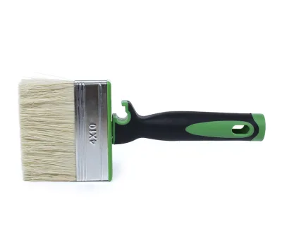 Industrial DIY Fence Deck Stain Brush with Removable TPR Handle Plastic Cleaning Polishing-Customizable OEM