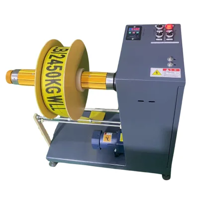 Small Size Various Materials Automatic Feeders Motor Unwinding Rewinding Machine