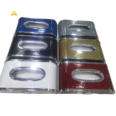 Luxury Car Seat Back Hanging Tissue Holder Hot Selling Tissue Storage Box for Car Home