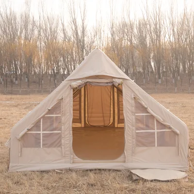 Family Outdoor Camping Tent Portable Waterproof Blow up Tents Inflatable House Tent