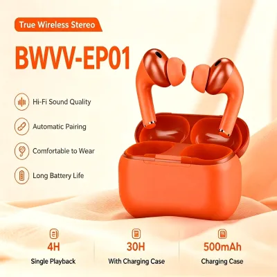 Wholesale Business Casual for Ear-Clip Earbuds V6.0 20H Battery Life IPX4 Waterproof Type-C Charging Stereo/Surround/Bass Boost