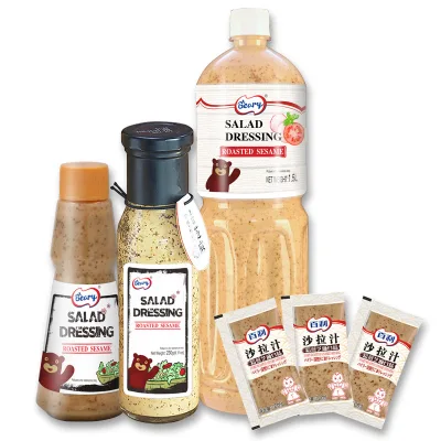 Beary Restaurant Sauce 230g Different Flavors Goma Sesame Dressing