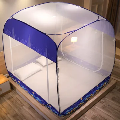 Rectangular Mogolin Mosquito Nets Portable Folding Mosquito Net Queen Twin Free Installation