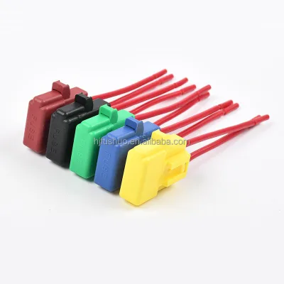 Ceramic Fuse Holder Waterproof Online Car 12V Car Black Red Fuse Holder
