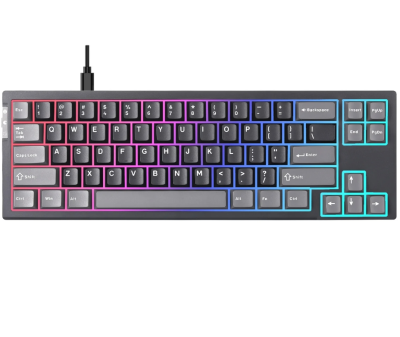Yunzii RT68 Magnetic Switch Keyboard 68 Keys Wired Gaming Keyboard Range Custom Adjustable Key Rapid Trigger