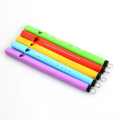 Mini Plastic Tubular Musical Rhythm  Bird Lark Whistle Small Bird Flute