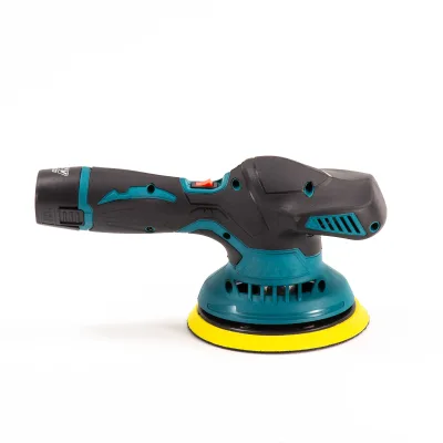 Rechargeable 12V Lithium Electric Polishing Machine Adjustable Speed Cordless Waxing Device for Wet Polishing