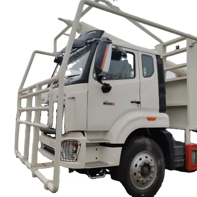 50T Tractor Truck Refitted Heavy Duty Log Truck Trailers Vehicles for Huge Log or Timbers Transportation in Forest