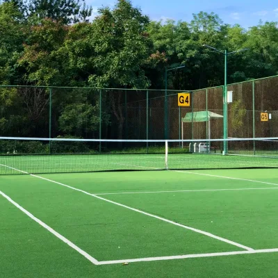 High-Performance All-Season Tennis Net with Rust-Proof Aluminum Hardware and Quick-Release Tensioners for Easy Storage