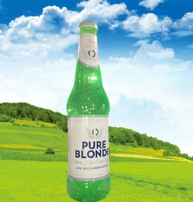 Outdoor Decorative Custom giant inflatable advertising bottle for sale