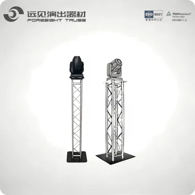 Aluminum Alloy Lighting Truss Stand Interlocking Lattice Frame QuickAssemble Truss Pillar for Light Equipment Mount
