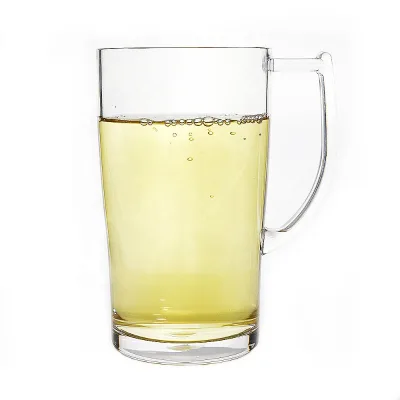 20oz Clear Unbreakable Polycarbonate Classic Eco-Friendly Handgrip Camping Beer Mug