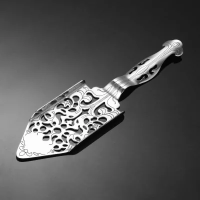 Disposable Hollow Absinthe Spoon Metal Absinthe Sugar Strainer Bar Tools Type Bar Spoons