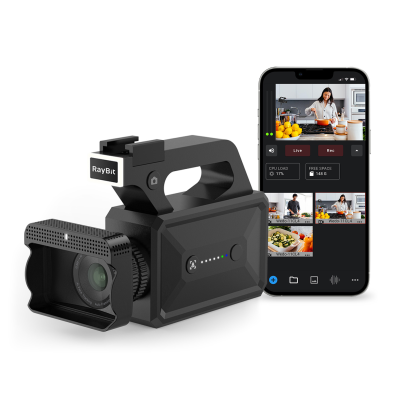 Stable Low Latency High-speed Streaming Without the Limitation of Cables Ai-Face Tracking for Live Streaming V-log Recorder