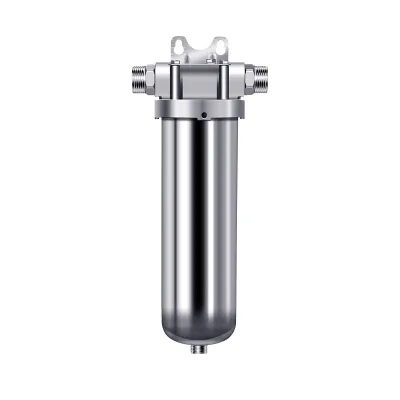 QUICK CHANGE High Flow Rate Water Pre Filter Protecting the Whole House Water Filtration10 Inch Stainless Steel Mesh Pre Filter
