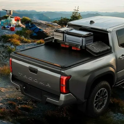 Electric Pickup Tonneau Cover Fits for Toyota Tacoma SR5 TRD Sport and TRD Pro