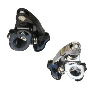 Huahong Stainless Steel Antenna Bracket Adjustable Mobile Car Radio Security Holder Outdoor Vertical Anti-Theft Protection
