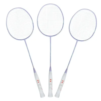 Full Carbon Badminton Racket Durable Ball Style Badminton Racket High Quality Badminton Racket for Strength Training