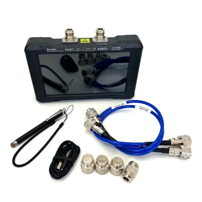 HOSHI LiteVNA 67 7 Inch Display Hand Held Vector Network Analyzer ZN-706 Portal Vector Analyzer 50kHz -63GHz 7800mAh Battery