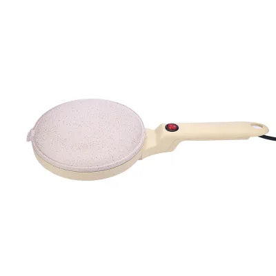 Oil Saving Easy Wipe Even Heating Compact Long Handle Grip Multipurpose Electric Pancake Maker for Apartment Roti Breakfast