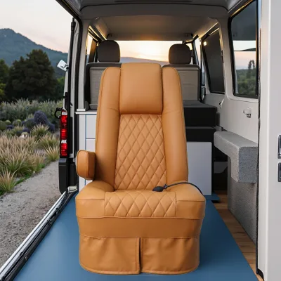 Camping Modified Car Seats RV Swivel Seat 360-Degree Rotating Customizable RV Seat