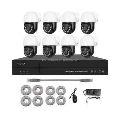 Top Selling HD NVR KIT 8 Channel CCTV KIT Security Camera NVR KITs