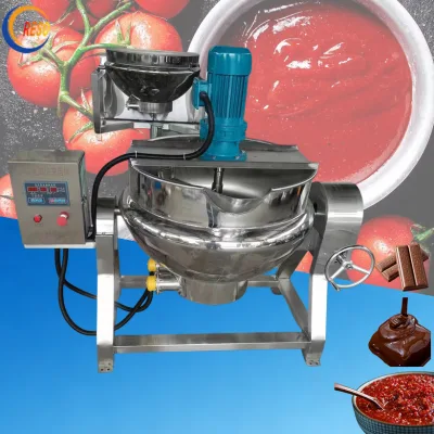 High-quality Auto Jam Cooking Machine Large Size Stainless Steel Cooking Pots