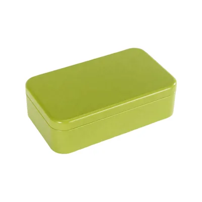 Factory Supply Tinplate Adhesive Bandage Tin Case Band-aid Tin Box Decorative Custom Design Recycled Medicine Packaging Throat