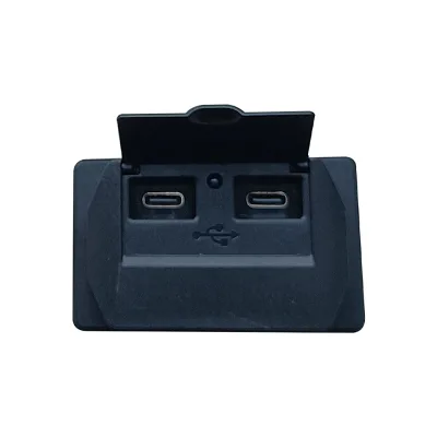 Heavy-Duty HC-B-65083 Dual Type-C Bus Charger for Coach Passenger Use