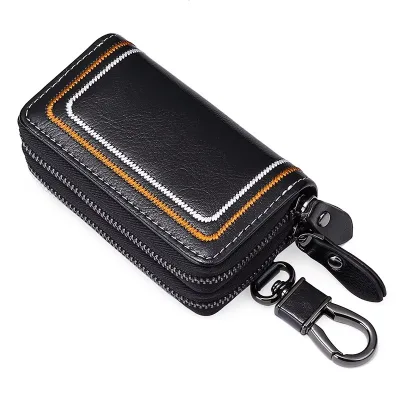 Car Accessory Fob Pu Leather Key Cover for Car Keys
