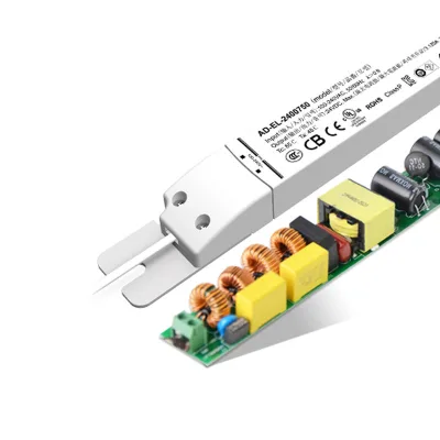 DC24V AC-DC Switching Waterproof Indoor Linear LED Driver 75W IP20 Protection Class 0-10V/PWM/Dali Dimming 5-Year LED Lighting