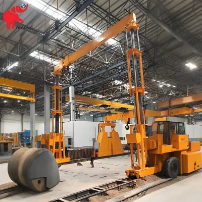 Customizable Hydraulic Gantry Crane 10t~1000t Load Capacity Engine Motor Core Components Outdoor Use Rated Loading 45 Ton