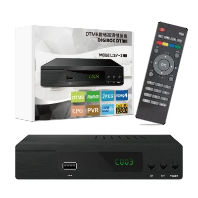 Set Top Box Streaming Free to Air Receiver PVR Time Shifting H 264 Decoder USB Media Support Free OEM and ODM DTMB TV Receiver